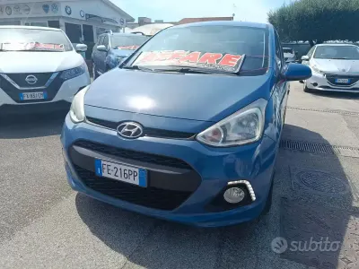 Begagnad Hyundai i10 Edition 67 HK (49 kW) 2016 Blå Halvkombi