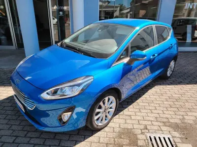 Usata Ford Fiesta Titanium 75 CV (55 kW) 2019 Blu Utilitaria
