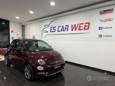 Usata Fiat 500 Lounge 69 CV (50 kW) 2016 Viola Utilitaria
