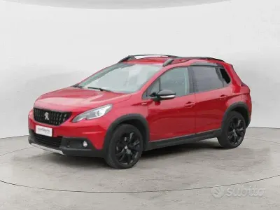 Usata Peugeot 2008 GT-line 110 CV (80 kW) 2018 Rosso SUV