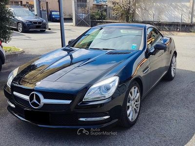 Usata Mercedes SLK200 184 CV (135 kW) 2012 Nero Cabrio