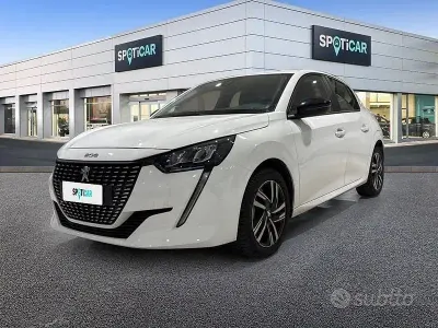 Usata Peugeot 208 Active 75 CV (55 kW) 2023 Bianco Utilitaria