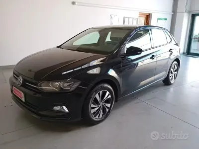 Usata VW Polo 80 CV (58 kW) 2020 Nero Utilitaria