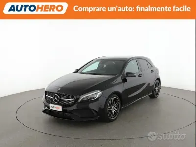Usata Mercedes A180 Premium 110 CV (80 kW) 2017 Nero Berlina