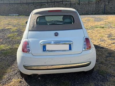 Usata Fiat 500 2013 Bianco Cabrio
