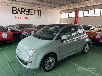 Usata Fiat 500 69 CV (50 kW) 2009 Verde Cabrio