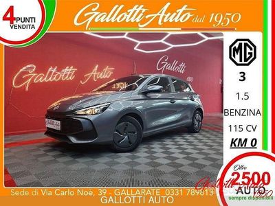 Nuova MG MG3 116 CV (85 kW) 2025 Grigio Utilitaria