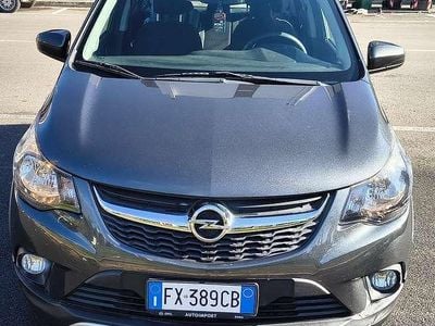 Usata Opel Karl Rocks 73 CV (53 kW) 2019 Grigio Utilitaria