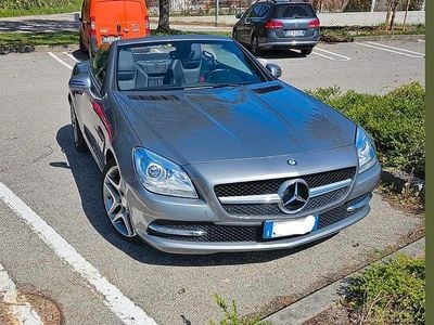 Usata Mercedes SLK250 204 CV (150 kW) 2011 Grigio Cabrio