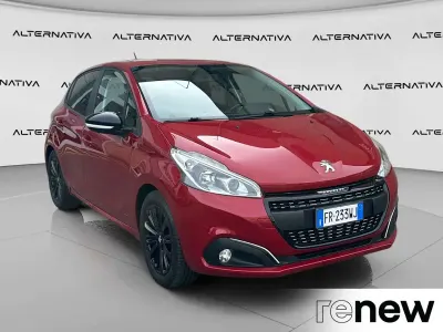 Usata Peugeot 208 75 CV (55 kW) 2018 Arancione Utilitaria