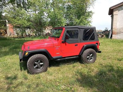 Usata Jeep Wrangler 177 CV (130 kW) 1996 Rosso SUV