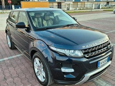 Usata Land Rover Range Rover evoque 190 CV (139 kW) 2014 Blu SUV