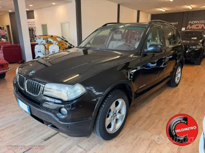 Usata BMW X3 150 CV (110 kW) 2007 Nero SUV
