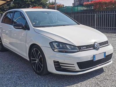 Usata VW Golf VII GTD 184 CV (135 kW) 2017 Bianco Berlina