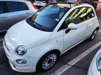 Usata Fiat 500 Lounge 69 CV (50 kW) 2018 Bianco Utilitaria
