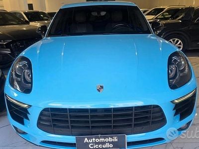 Usata Porsche Macan 250 CV (183 kW) 2015 Blu SUV