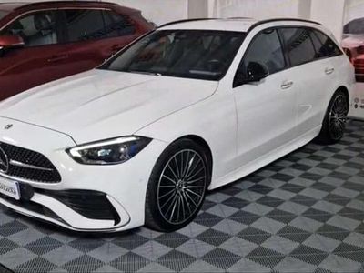 Usata Mercedes C220 Premium Plus 200 CV (147 kW) 2021 Bianco Station wagon
