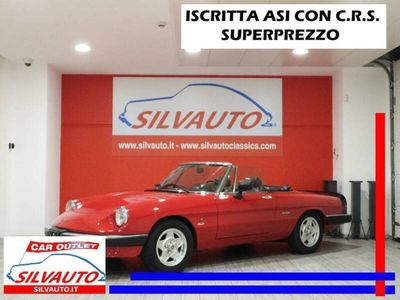 usata Alfa Romeo Spider 1.6 TIPO 115.35 ”AERODINAMICA” ASI CRS (1989)