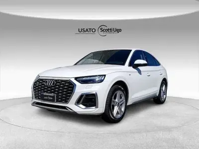 Usata Audi Q5 Sportback S-Line 204 CV (150 kW) 2022 Bianco ibis SUV