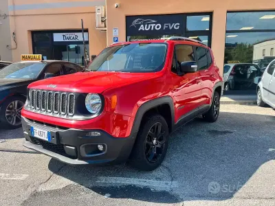 Usata Jeep Renegade Limited 140 CV (102 kW) 2016 Rosso SUV