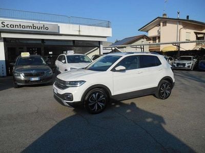 Usata VW T-Cross Style 110 CV (80 kW) 2022 Bianco SUV