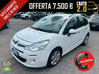 Usata Citroën C3 Exclusive 82 CV (60 kW) 2016 Bianco Berlina