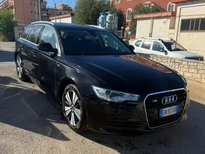 Usata Audi A6 Advanced Plus 177 CV (130 kW) 2012 Nero Station wagon