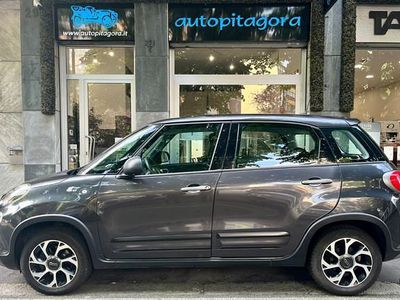 Usata Fiat 500L Cross 95 CV (69 kW) 2019 Grigio scuro metallizzato Monovolume