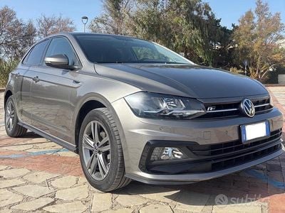 Grigio Usata 2021 VW Polo R-line Utilitaria | 16.300 € (Buon prezzo)