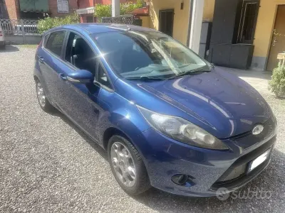 Gebraucht Ford Fiesta 82 PS (60 kW) 2009 Blau Kleinwagen