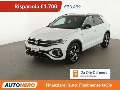 Usata VW T-Roc R-line 110 CV (80 kW) 2023 Bianco SUV