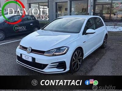 Usata VW Golf VII GTI 245 CV (180 kW) 2018 Bianco Berlina