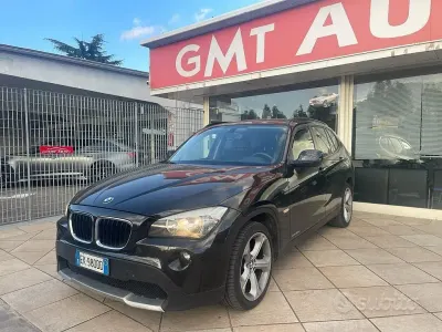 Usata BMW X1 Efficient Dynamics 177 CV (130 kW) 2011 Nero SUV