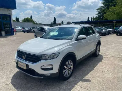 Usata VW T-Roc Sportline 150 CV (110 kW) 2021 Bianco SUV