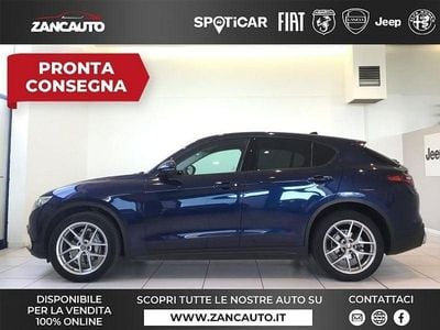 Usata Alfa Romeo Stelvio Business 210 CV (154 kW) 2017 Blu SUV