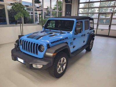 usata Jeep Wrangler Unlimited Wrangler2.2 mjt II Sahara auto