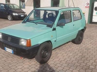 Usata Fiat Panda Young 54 CV (39 kW) 2001 Verde Berlina