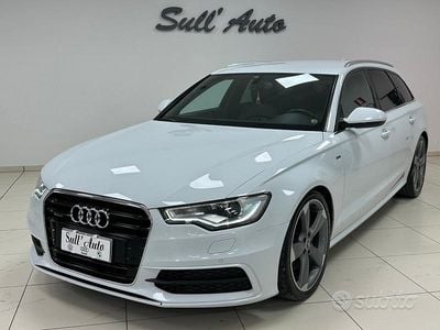 Usata Audi A6 S-Line 245 CV (180 kW) 2012 Bianco Station wagon