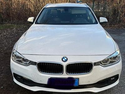 Usata BMW 318 Advantage 150 CV (110 kW) 2017 Bianco Station wagon