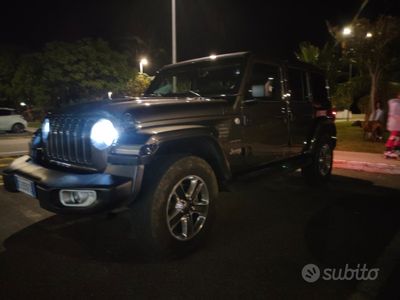 usata Jeep Wrangler jl Sahara