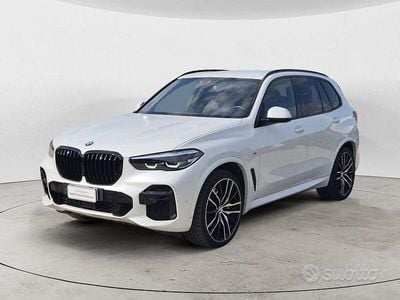 Usata BMW X5 M Sport 340 CV (250 kW) 2022 Bianco SUV