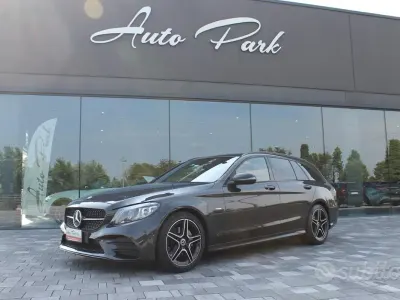 Usata Mercedes C220 Premium 194 CV (142 kW) 2021 Nero Station wagon