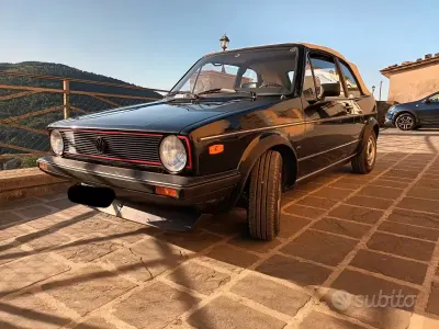 Usata VW Golf Cabriolet 110 CV (80 kW) 1982 Nero Cabrio