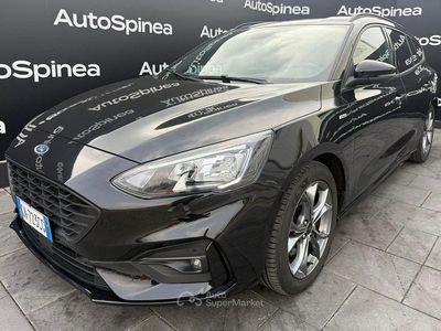 Usata Ford Focus ST-Line 120 CV (88 kW) 2020 Nero Station wagon