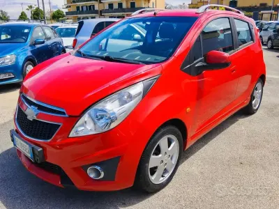 Usata Chevrolet Spark 79 CV (58 kW) 2010 Rosso Utilitaria