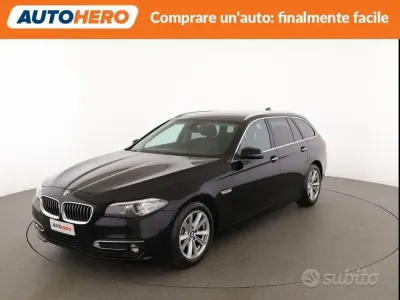 Usado BMW 520 Luxury Line 190 CV (139 kW) 2015 Negro Familiar