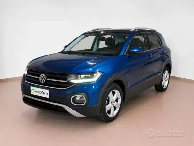Usata VW T-Cross Advance 95 CV (69 kW) 2020 Blu SUV
