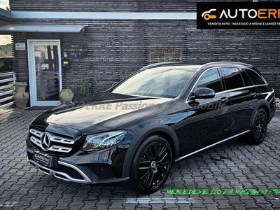 Usata Mercedes E220 All-Terrain 194 CV (142 kW) 2019 Nero Station wagon