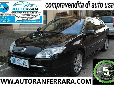 Usata Renault Laguna III Initiale 180 CV (132 kW) 2007 Nero Berlina