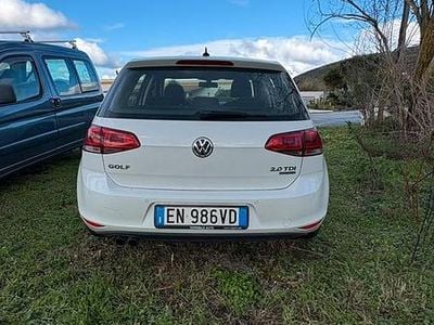 Usata VW Golf VII 150 CV (110 kW) 2013 Bianco Utilitaria